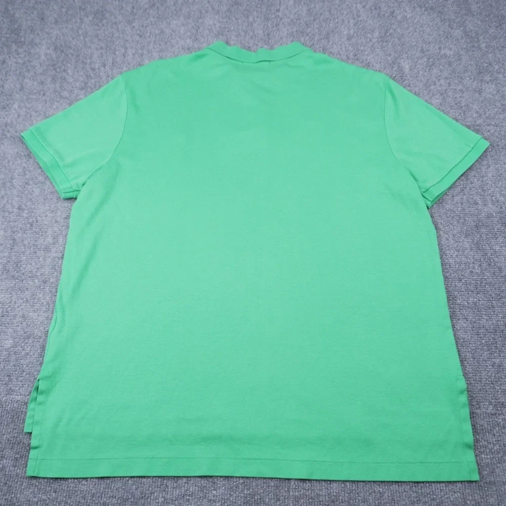 Polo Ralph Lauren Polo Mens XL Green Pima Soft Touch Short Sleeve Pony Logo